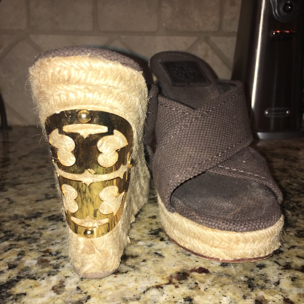 Tory Burch wedge sandals